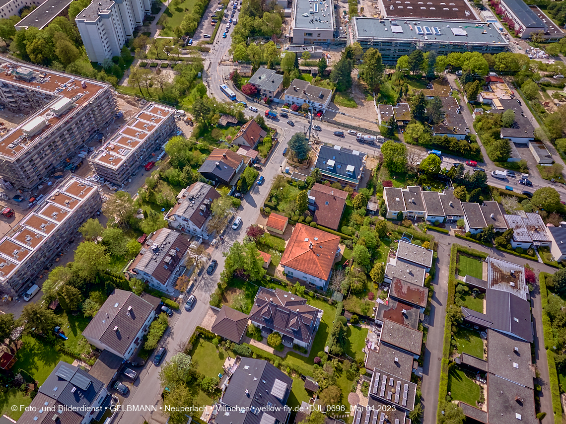04.05.2023 - Luftbilder vom Haus für Kinder in Neuperlach